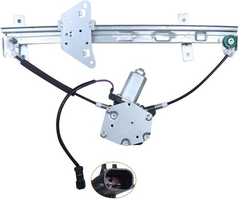 741-599 منظم نافذة طاقة الركاب الخلفي ث/حركية FIT 2000-2004 Dakota 1998-2003 Dodge Durango Replacement 55256494af 55256494 in Kuwait
