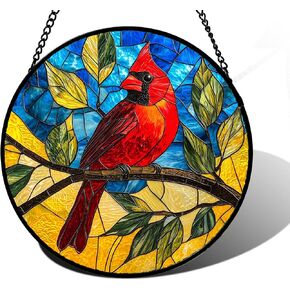 Stained Glass Window Hanging, Sailing Ocean Sun Catchers Glass Panel Navigation Suncatcher Decor for Birthday for Women, Men, Wife, Aunt, and Mom 7.8 in in Kuwait