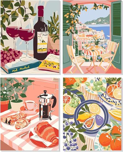 MAXBYE Diamond Painting Kits for Adults, White Gold Blue Flowers Diamond Art Kits for Beginner, DIY 5D Full Drill Diamond Dots Crystal Art and Craft Kits for Home Wall Decoration 12x16inch in Kuwait