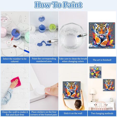 MAXBYE Diamond Painting Kits for Adults, White Gold Blue Flowers Diamond Art Kits for Beginner, DIY 5D Full Drill Diamond Dots Crystal Art and Craft Kits for Home Wall Decoration 12x16inch in Saudi Arabia