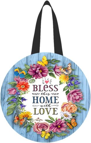 Briarwood Lane Sunshine Butterflies Wood Door Holder in Kuwait