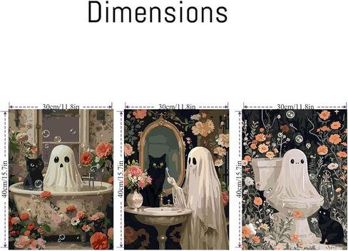 4 Pack Paint by Number for Adults, Easy Flowers Paint by Numbers Kits for Beginners with Paints Brushes, DIY Flowers Acrylic Paint Set Arts and Crafts for Home Decor 8×8 Inch in Kuwait