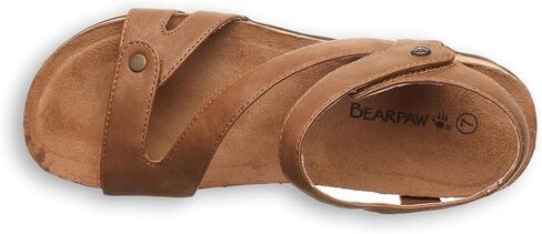 BEARPAW Women's Solana Black Sandal Size 5 in Saudi Arabia