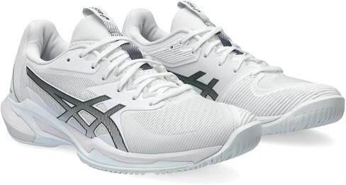 ASICS Women's Solution Speed Ff 3 Clay Trainers, Safety yellow black, 9 in Saudi Arabia