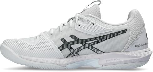 ASICS Women's Solution Speed Ff 3 Clay Trainers, Safety yellow black, 9 in Saudi Arabia
