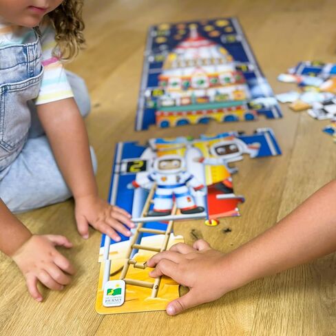 رحلة التعلم الألغاز الطويلة والطويلة - ABC كاتربيلر - 51 قطعة، لغز العلوم والتكنولوجيا والهندسة والرياضيات لمرحلة ما قبل المدرسة بطول 5 أقدام - هدايا تعليمية للأولاد والبنات من سن 3 سنوات فما فوق (434536) in Kuwait