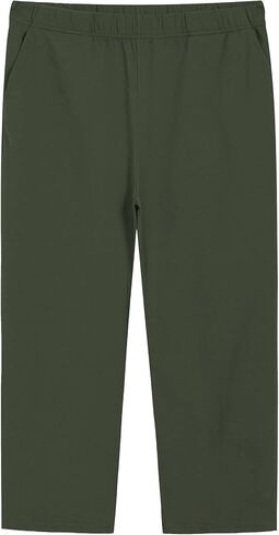 Weintee Women's Plus Size Petite Cotton سحب السراويل مع جيوب in Saudi Arabia