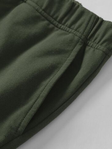 Weintee Women's Plus Size Petite Cotton سحب السراويل مع جيوب in Saudi Arabia