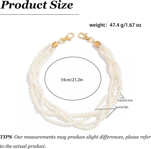 Pearl Wallet Chain Belt Trouser Jean Chains for Men Pants Chain Pearl Jewelry 70S 80S 90S Gifts in Saudi Arabia
