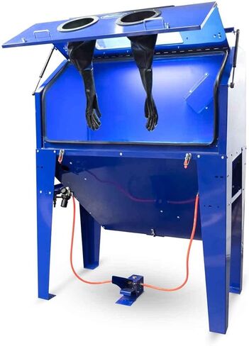 Eastwood B40 Modular Blast Cabinet | 28 بوصة × 18 بوصة. × 12 بوصة. أزرق in Kuwait
