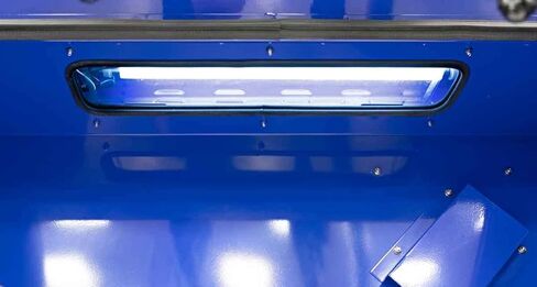 Eastwood B40 Modular Blast Cabinet | 28 بوصة × 18 بوصة. × 12 بوصة. أزرق in Kuwait