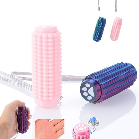 2PCS Pain Stim Fidget - Little Ouchies Fidget Toys Adults,Spiky Sensory Toys with Cute Shapes, Keyboard Clicker Fidget,Anxiety Stress Relief Keychain(Purple/Red Gold Purple) in Saudi Arabia