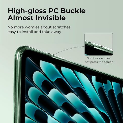 حالة Eoocoo متوافقة مع MacBook Air 13 بوصة 2025-2022 M4 M3 M2 A3240 A3113 A2681 ، علبة القشرة الصلبة الواقية مع قطعة قماش للهواء MAC 13.6 "غطاء محمول - منتصف الليل in Saudi Arabia