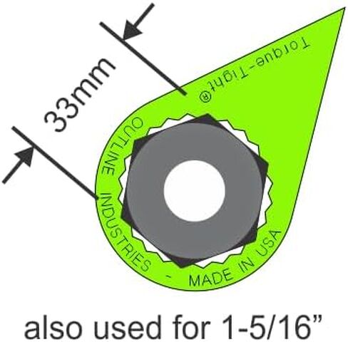 مؤشر جوز العروة السائب 33 مم ، برتقالي مشرق ، 1000 حزمة ، تنبيه السلامة البصرية للشاحنات والحافلات الفئة 6-8-مصنوعة في الولايات المتحدة الأمريكية in Kuwait