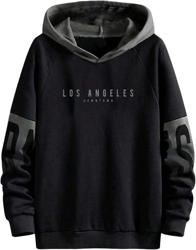 GORGLITTER Boy's Graphic Hoodies Dragon Print Long Sleeve Hooded Pullover Sweatshirts in Saudi Arabia