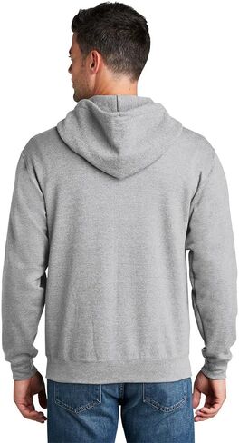 Port & Company-Core-Fleece Switshirt full-zip sweatshirt. PC78ZH الرماد in Saudi Arabia