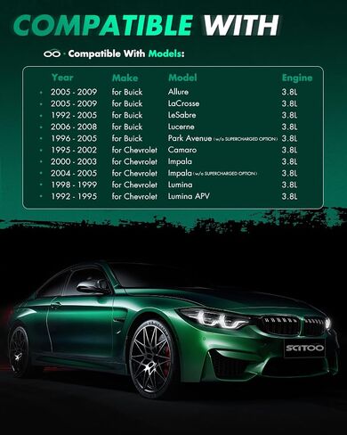SCITOO Ignition Coil Coils & Iridium Spark Plugs fit for 2006-2008 for Infiniti M35 V6 3.5L, 2003-2008 for Infiniti FX35 V6 3.5L UF350 4 ignition coils for 4 iridium Spark Plugs in Saudi Arabia