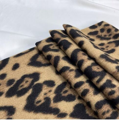 Women Fashion Leopard Cashmere Feel Winter Scarf Soft Long Double-sided Style Tassels Oversize Warm Shawl Scarves Wraps in Saudi Arabia
