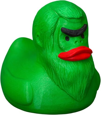 Bigfoot Duck تمثال - Sasquatch Rubber Duck لبط السيارات واختباء الرحلات البحرية - Cryptid Collectible - هدية بطة مضحكة لأصحاب 4x4 ، ومسافرين في الرحلات البحرية والمخلوقات الأسطورية - المطبوعة ثلاثية الأبعاد في كندا in Saudi Arabia