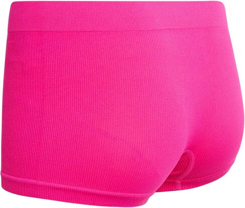 Reebok Women's Boy Shorts Underwear - 4 Pack Ribbed and Cut Out Boyshorts Panties - Seamless Underwear for Women (S-XL) in Saudi Arabia