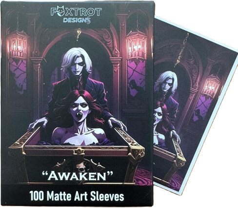 (Samurai) Premium Art Card Sleeves by Foxtrot Designs. Matte Textured Back for Smooth Shuffling. Cherry Blossom and Samurai Warrior. Compatible with MTG and Other TCGs Protection, for Toploaders. in Saudi Arabia