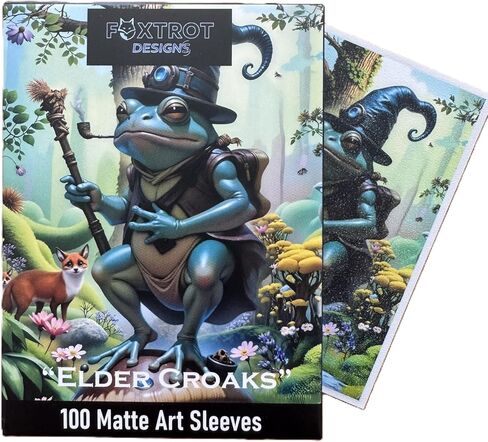 (Samurai) Premium Art Card Sleeves by Foxtrot Designs. Matte Textured Back for Smooth Shuffling. Cherry Blossom and Samurai Warrior. Compatible with MTG and Other TCGs Protection, for Toploaders. in Saudi Arabia