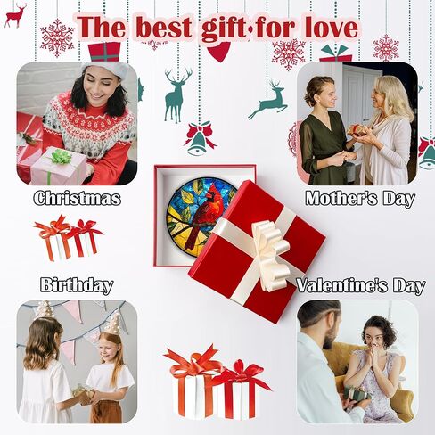 Stained Glass Window Hanging, Sailing Ocean Sun Catchers Glass Panel Navigation Suncatcher Decor for Birthday for Women, Men, Wife, Aunt, and Mom 7.8 in in Kuwait