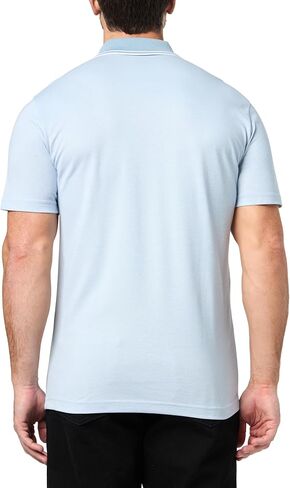 BOSS Men's Square Patch Logo Oxford Polo Shirt in Saudi Arabia