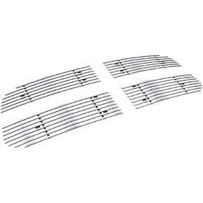 HD Ridez Premium Stainless Steel Black 8x6 Horizontal Billet Front Grille Grill Insert Compatible with Ram 1500 2013-2018 & 19 20 21 1500 Classic Honeycomb Style Main Upper HDR-GRDA4080J in Kuwait