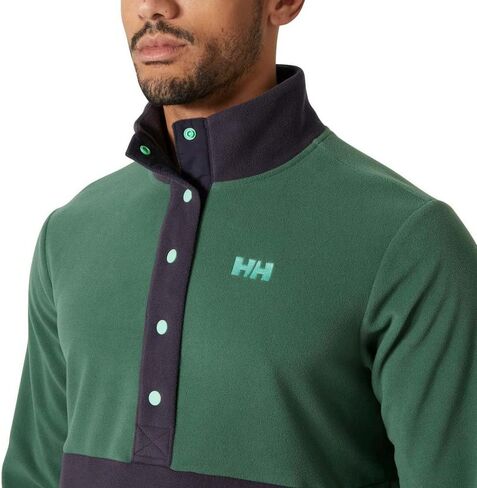 Helly-Hansen Daybreak Snap Pullover - Men's Lightweight Sweatshirt, Breathable & Stylish Sportswear, Versatile Outdoor Layer in Kuwait