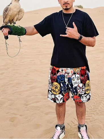 شورتات رسومية رجال ، شورتات رياضية للرجال البارد شورت سريع الجفاف في كرة السلة الجري in Kuwait