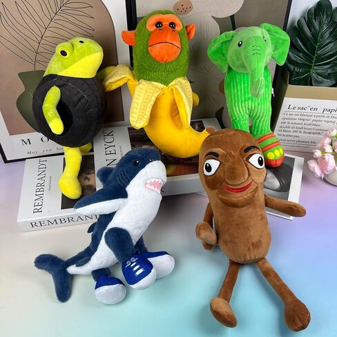 إيطالي البكر التونغ تونغ تونغ ساهور ، لعبة 2PCS Tralalero Tralala Doll ، أفضل هدية لأطفال عيد الميلاد in Kuwait