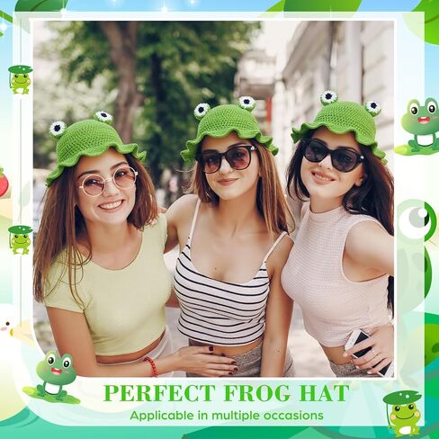قبعة كوزبلاي Crochet Cosplay Hat Hat Halween Caps for Womens Girls Adult Halloween Supplies Supplies in Saudi Arabia