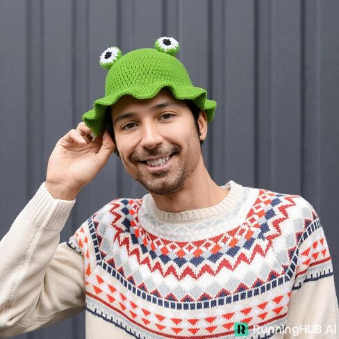 قبعة كوزبلاي Crochet Cosplay Hat Hat Halween Caps for Womens Girls Adult Halloween Supplies Supplies in Saudi Arabia