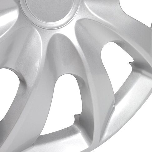 Scitoo 4-pack Premium 16 int Hubcaps مجموعة حافة العجلات على غرار OEM سهلة على Car Truck Suv Hub Cap بديل لـ Ford ، لـ Dodge ، Honda ، for Mazda ، for Kia ، for Hyundai ، for Mitsubishi ، etc. in Saudi Arabia