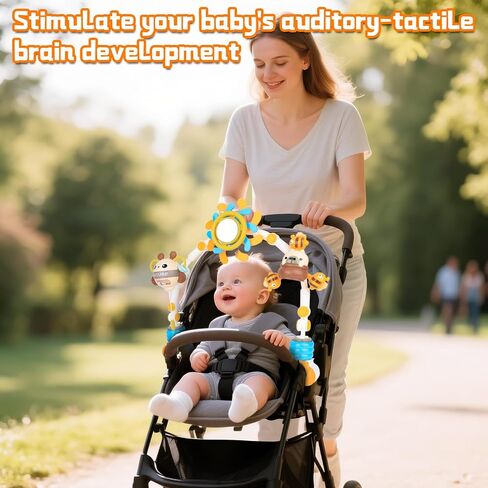 ألعاب مقعد السيارة للأطفال من 0 إلى 6 أشهر ، ألعاب Active Active Activity Activity للرضع من 0 إلى 6 أشهر معلقة على لعبة Crib Carseat Carseat ، مقطع على ألعاب الحارس للأطفال 0 3 6 9 أشهر هدية in Kuwait