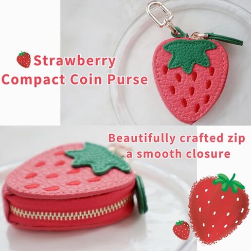 Lemon Shaped Coin Purse Adorable Keychain Leather Mini Zipper Wallet, Cute Fashion Charms Accessories Gift for Girls Women in Saudi Arabia