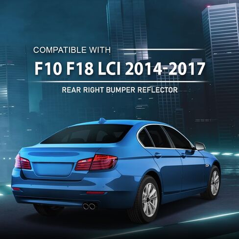Cheda الخلفية السائق الأيسر الجانبي العاكس المصباح العاكس المصباح Fit Bmw 528i 528i Xdrive 535d 535d Xdrive 535i 535i Xdrive 550i 550i in Saudi Arabia