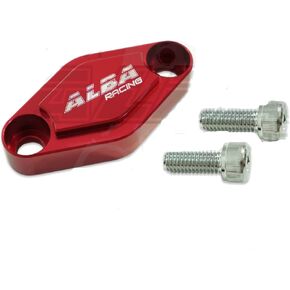 Billet ATV Parking Emergency E Brake Block Off Plate Silver Compatible with Yamaha YFZ450 YFZ450R, Raptor 700, 660, 350, 250, 125, Banshee, Warrior MADE IN USA in Saudi Arabia