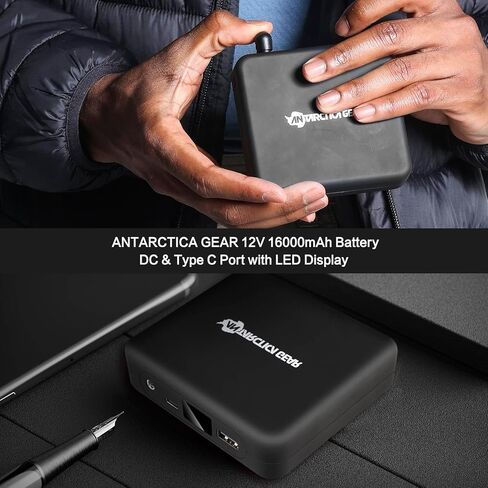 Heated Jacket, Lightweight Heating Jackets with 12V/5A Power Bank, 6 Areas Winter Coat for Men and Women in Kuwait