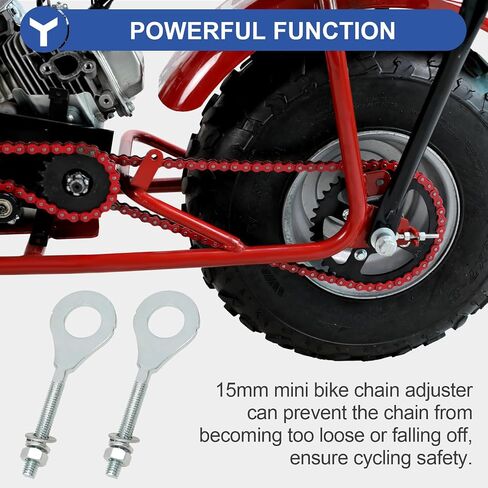 Yoxufa 420 Mini Bike Chain متوافق مع Coleman CT200U CT200U-EX BT200X BAJA WARRIOR MB200 MASSIMO 200CC 196CC PRESSINT in Saudi Arabia