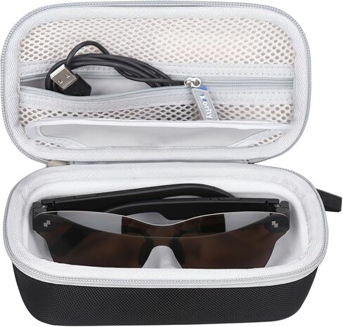 Case for XREAL One/Air 2 pro/Air 2/ Air AR Glasses Travel Carrying (Black-Case Only) in Kuwait