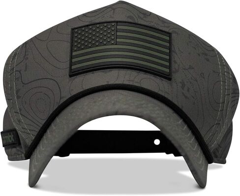القتال الحديد Men Men Weekender USA Patch Snapback مقاومة للماء | ملاءمة قابلة للتعديل | متينة وخفيفة الوزن in Kuwait
