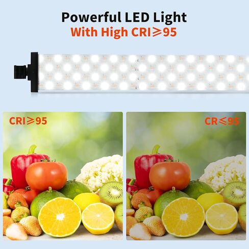 47"x78" Large Photo Studio Light Box Photography, 8 Light LED Panels Dimmable Shooting Tent with 3 Color Backdrops Continuous Lighting Softbox for Model Clothing Photography in Saudi Arabia