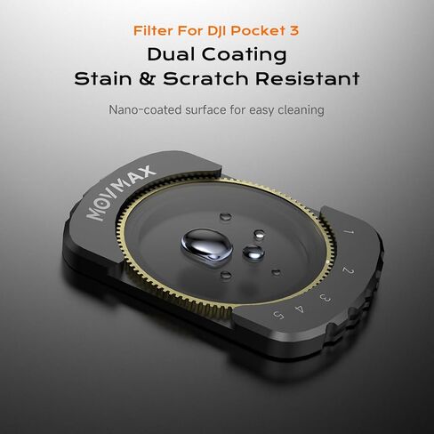 Magnetic Wide Angle Lens Compatible with DJI Osmo Pocket 3 in Kuwait