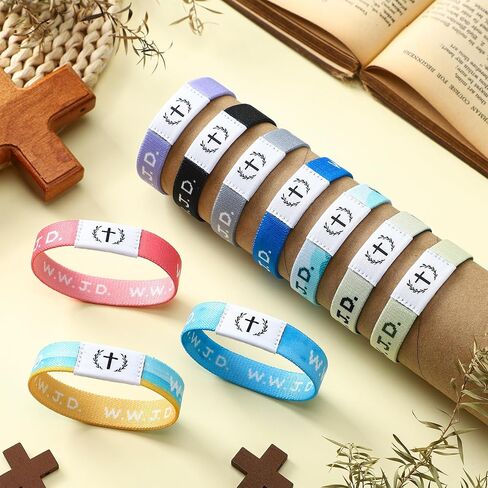 Tondiamo 10 PCS سوار الكتاب المقدس يمكن ارتداؤه اليومية سوار آية الكتاب المقدس مع NFC آية ملهمة المجوهر in Saudi Arabia
