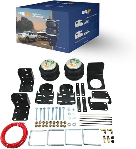 TORQUE Airbag Air Bag Suspension Kit for 2015-2022 Chevrolet Chevy Colorado and GMC Canyon (Not ZR2) 2WD 4WD Rear Bag Spring Towing (Replaces Firestone Ride Rite 2587) (TR2587) in Saudi Arabia