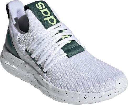 Adidas Men Lite Racer Adapt 7.0 Sneaker ، White/Collegiate Green/Pulse Lime ، 11 in Saudi Arabia