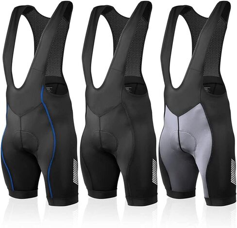 | Men's USA Elite Padded Cycling Bib-Shorts | Tall Inseam | 4X-Large | Safety Yellow in Kuwait