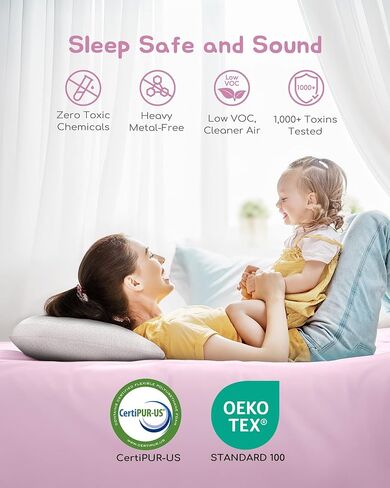 Toddler Pillow, Adjustable Memory Foam Small Pillow for Toddler 2 Years & Above, 13" x 18" Mini Size for Kid Sleeping, Napping or Traveling, Washable No Zipper Pillowcase, Green in Saudi Arabia
